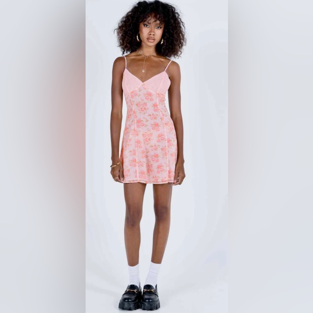 Princess Polly Lower Impact Byrony Mini Dress TB6